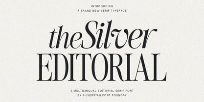 The Silver Editorial